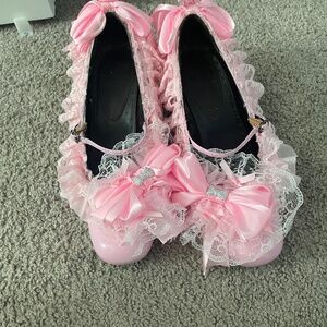 Custom made harajuku heels sz 10